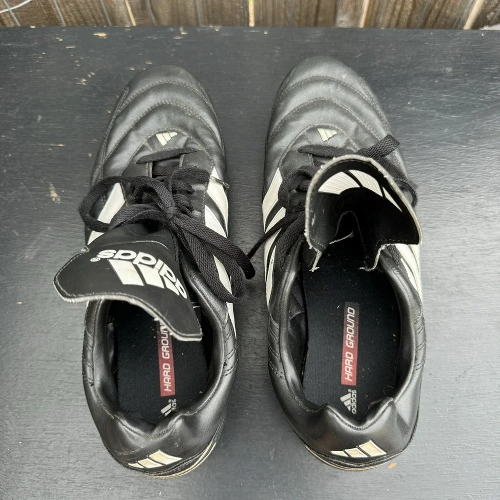 Vtg Adidas Soccer Cleats Men's Sz 12 Hard Ground Art: 663123 2001‎